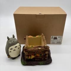 ③M100【未使用】となりのトトロ キャンプファイヤー プランター ジブリ　廃盤