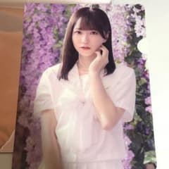 イコラブ 野口衣織 クリアファイル 絶対アイドル辞めないで 白セーラー