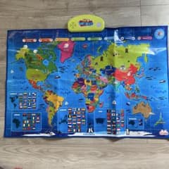 BEST LEARNING MY WORLD 知育玩具 世界地図のサムネイル