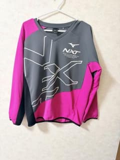 MIZUNO テニス、バトミントンウェア 長袖シャツ Ｌサイズ　レア品のサムネイル