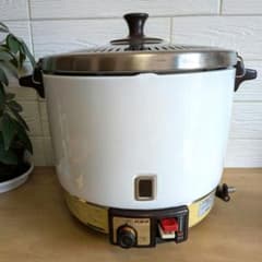 B壁 昭和レトロ パロマ ガス炊飯器 PR-400・F LPガス用 2.2升炊き パロマ 業務用ガス炊飯器 PR-400 2.2升（4L） LPガス用 ホース付