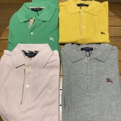 新品♡タグ付き♡バーバリー♡ポロシャツ♡4枚セットのサムネイル