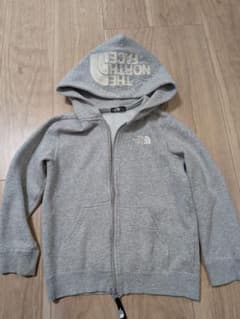 THE NORTH FACE グレー ジップアップパーカーのサムネイル