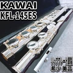 KAWAI KFL-145ES フルート リッププレート銀製 希少 美品 ケース KAWAI KFL-145ES フルート リッププレート銀製 希少 美品 ケース