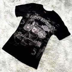 ハーレーダビッドソン M Tシャツ 半袖 両面プリント ホノルル ハワイ 