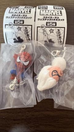 スパイダーマン ウェブアップ！！マスコット　スパイダーマン&ブラックキャットのサムネイル
