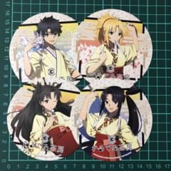 アニメイトカフェ　かるであ茶房　コースター　4種セットのサムネイル