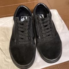 バンズ　オールドスクール　オールブラック