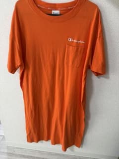 Champion オレンジ 半袖Tシャツ Lサイズのサムネイル