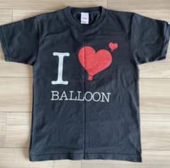 I♡BALLOON Tシャツ ブラック Sのサムネイル