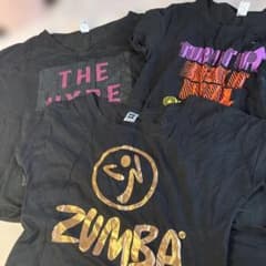 ZUMBA フィットネスウェア Tシャツ 3枚セット - メルカリ