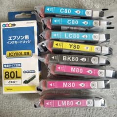 EPSON 互換インクカートリッジセット 80L EPシリーズのサムネイル
