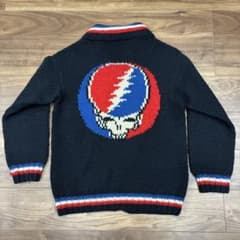 90s〜00s グレイトフルデッド カウチンセーター ブラック Lサイズ