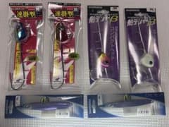 太刀魚　船テンヤ&ジグ　計６個セットのサムネイル