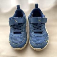 PUMA キッズスニーカー 青