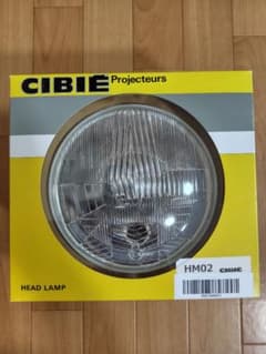 未使用】CIBIE シビエ ヘッドランプ HM02 凸レンズ 082567 - メルカリ