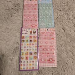 サンリオ　ハローキティ　タイル シールセット 4枚のサムネイル