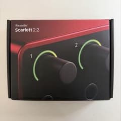 Focusrite Scarlett 2i2 オーディオインターフェース