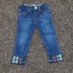 美品 ミキハウス ジーンズ 100のサムネイル