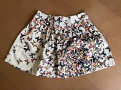 TED BAKER テッドベーカー 蝶柄フレアミニスカート サイズ0のサムネイル
