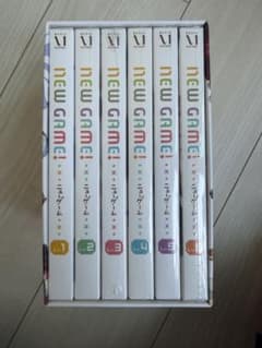 NEW GAME! 블루 레이 + 관련 서적 정리 판매
