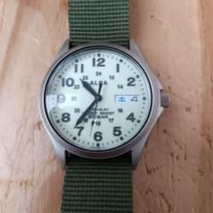 【美品】アルバ チタン ミリタリー 7N43-0AE0（APBT205） 美品】アルバ チタン ミリタリー 7N43-0AE0（APBT205） - メルカリ