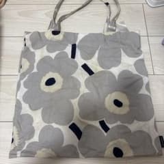 Marimekko Unikko トートバッグ グレーのサムネイル