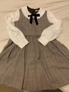 アンク♡茶チェックワンピースのサムネイル
