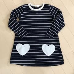 ボーダーワンピース【ももち様専用】のサムネイル