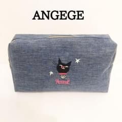 ANGEGE アンジュジュ 猫ポーチ ねこ ネコ - メルカリ