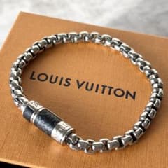 H387 良品✨LOUIS VUITTON チェーン モノグラム ブレスレット H387 良品✨LOUIS VUITTON チェーン モノグラム ブレスレット - メルカリ