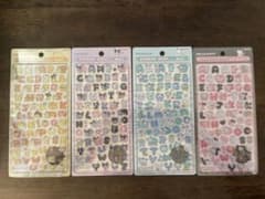 サンリオ BONBON DROP アルファベットシール 4種セットのサムネイル