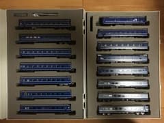 ブルートレイン 14系14形 寝台特急 基本 増結 セット Nゲージ 鉄道模型のサムネイル