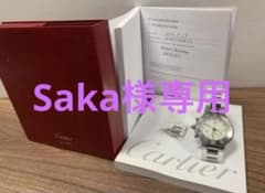 Saka様専用　カルティエ クロノグラフ デイト ローマンベゼル白文字盤のサムネイル