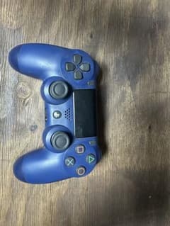 青色 ワイヤレスコントローラー PS4のサムネイル