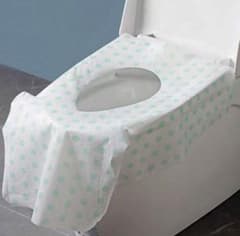 トイレ便座カバー35枚入り　外出先　子どもトイレトレーニングのサムネイル