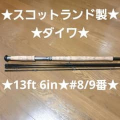 ☆ダブルハンド☆スペイロッド☆ダイワ☆スコットランド製☆13ft6 