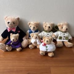 レクサスオリジナル テディベア ぬいぐるみ 7体セット まとめ売り レクサスオリジナル テディベア ぬいぐるみ 6体セットまとめ売り