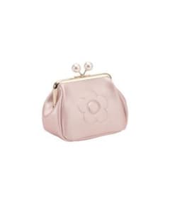 MARY QUANT ガマ口ポーチ　エンボスデイジーパールのサムネイル