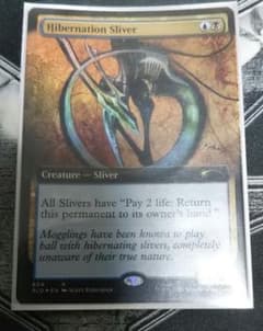 MTG 拡張 foil 冬眠スリヴァー 1枚のサムネイル
