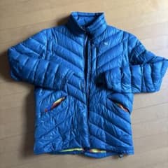 青いダウンジャケット XLのサムネイル