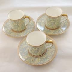 ウィリアム　モリス　コーヒーカップ　3客のサムネイル