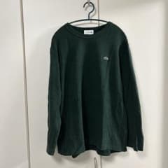 LACOSTE クルーネック Tシャツ ダークグリーンのサムネイル