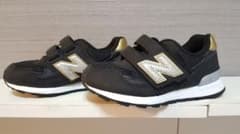 NB newbalance　313  ニューバランス　17㎝　ブラックのサムネイル