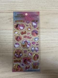 「新品未開封」松平健マツケンサンバ ハローキティ クリアキャンディシールのサムネイル
