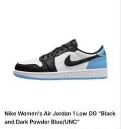 Nike Air Jordan 1 Low OG UNC 25センチのサムネイル