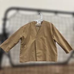 riziere】ノーカラージャケットセットアップ(リネン混) キッズ 子供服のサムネイル