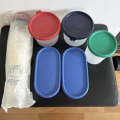 タッパーウェア MM ラウンド 楕円 - メルカリ