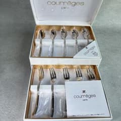 courrèges カトラリーセット 20点 新品未使用】クレージュ courreges カトラリーセット 10本 箱付き