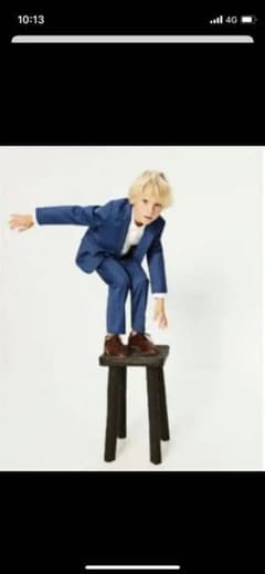 ZARA フォーマル　男の子　キッズ　スーツ　4点セットのサムネイル